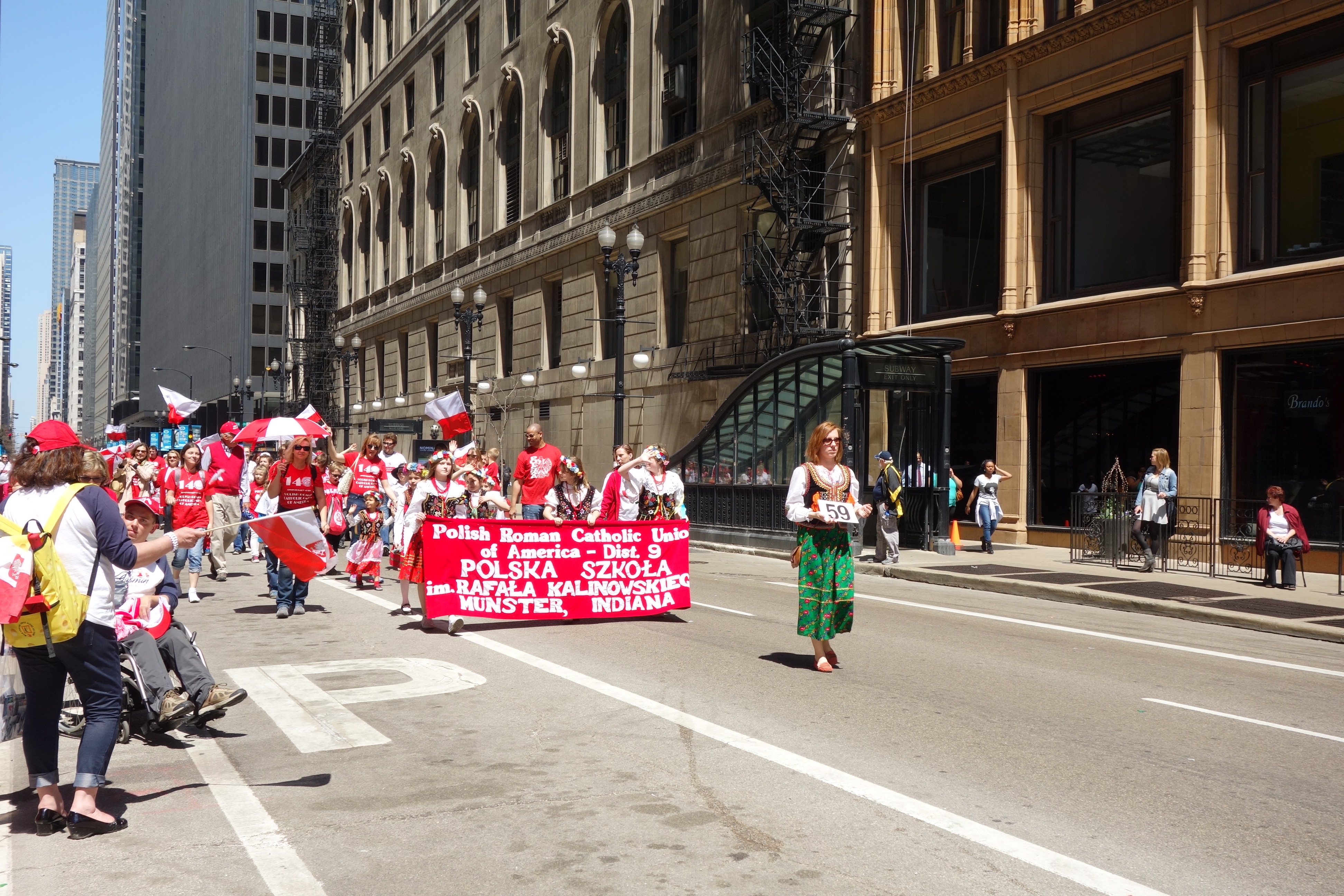 Chicago's Polish Constitution Day Parade Polish Roman Catholic Union