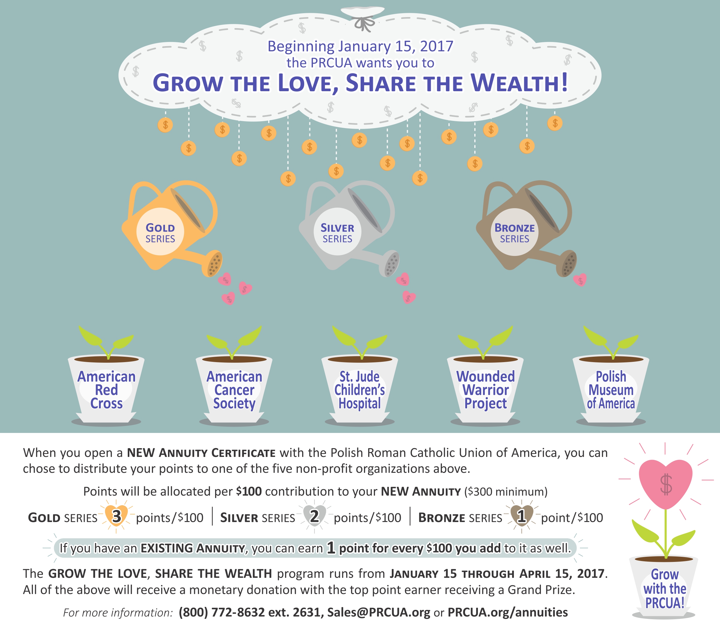 Grow the Love Annuity Campaign Deadline Extension!