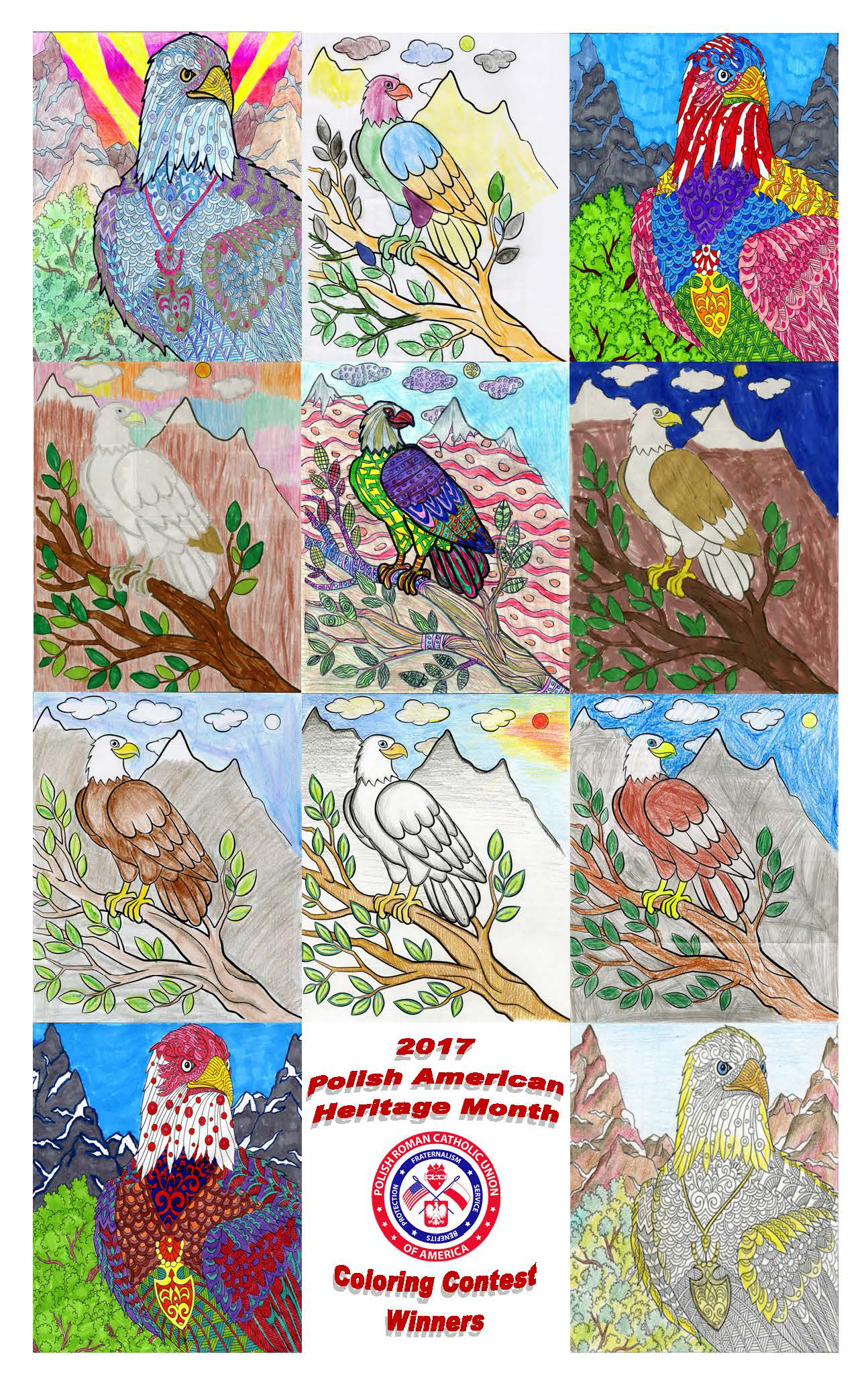 2017 Coloring Contest Winners