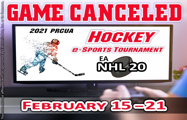 1st PRCUA e-Hockey Tournament – CANCELED