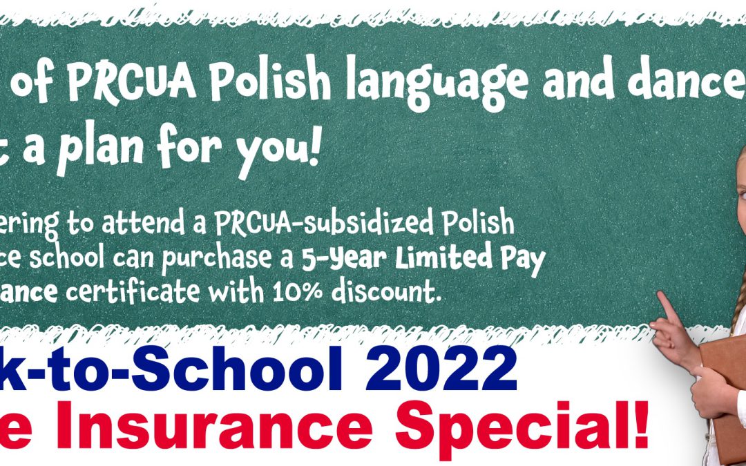 PRCUA Back To School 2022-23 Life Insurance Special
