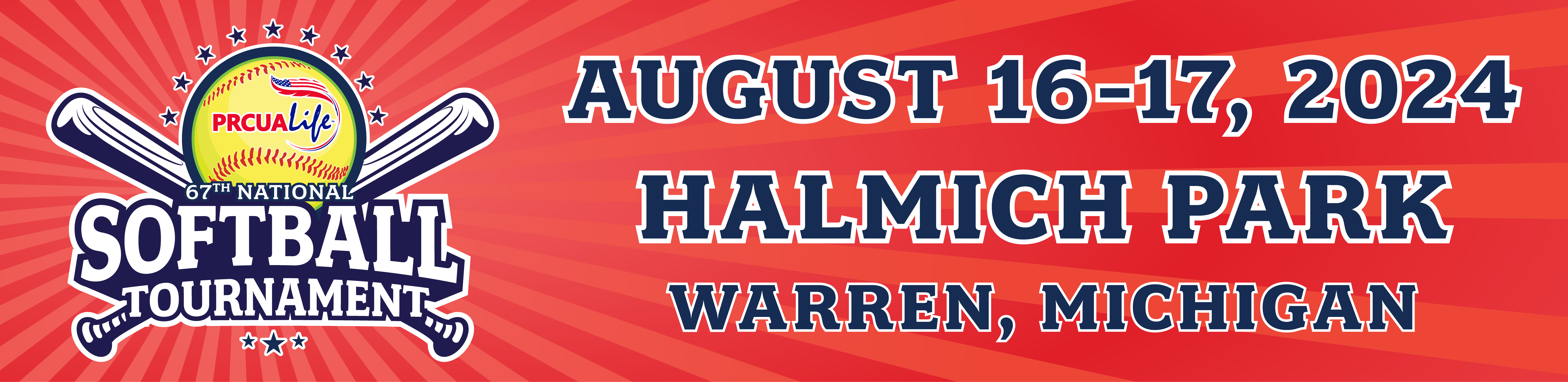 2024 Softball Tournament Web Banner