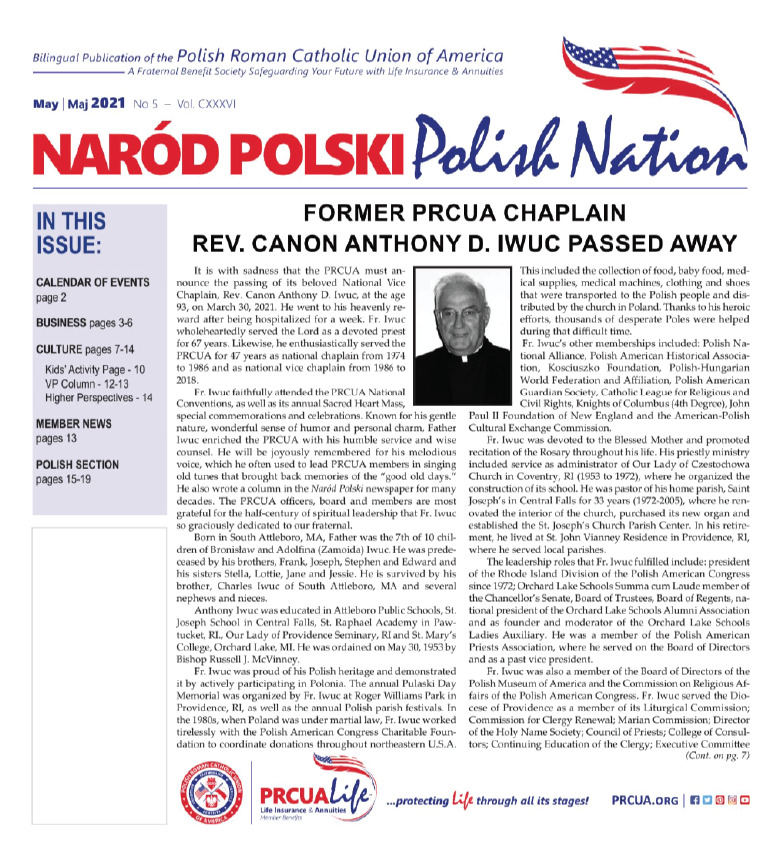 Narod Polski May 2021