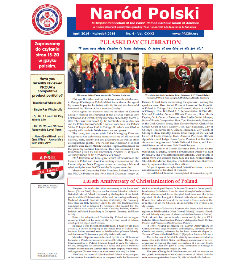 Narod Polski April 2016