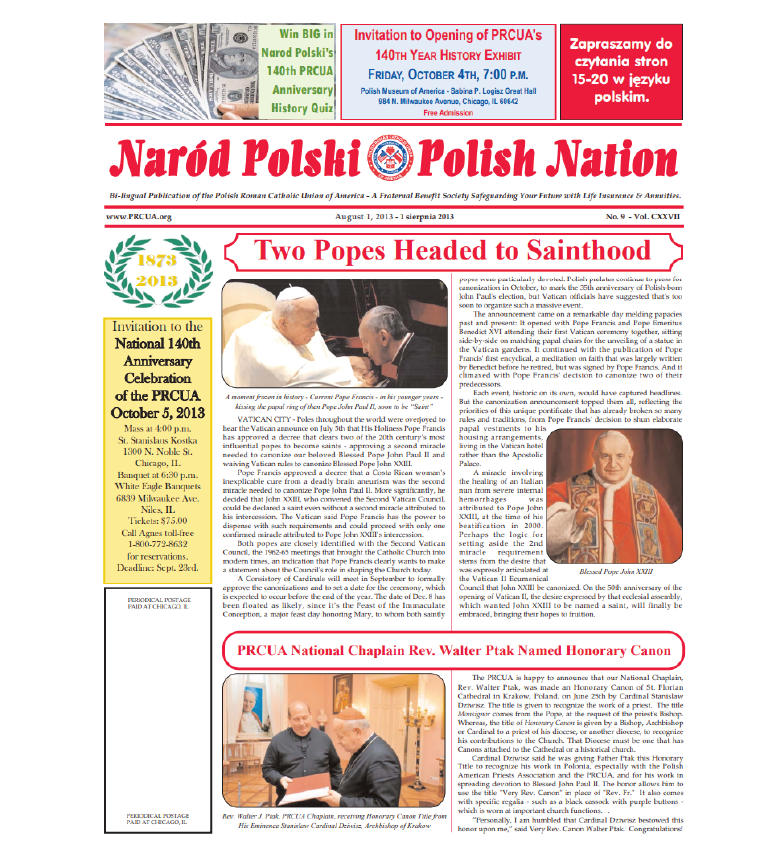 Narod Polski August 2013