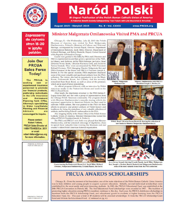 Narod Polski August 2015