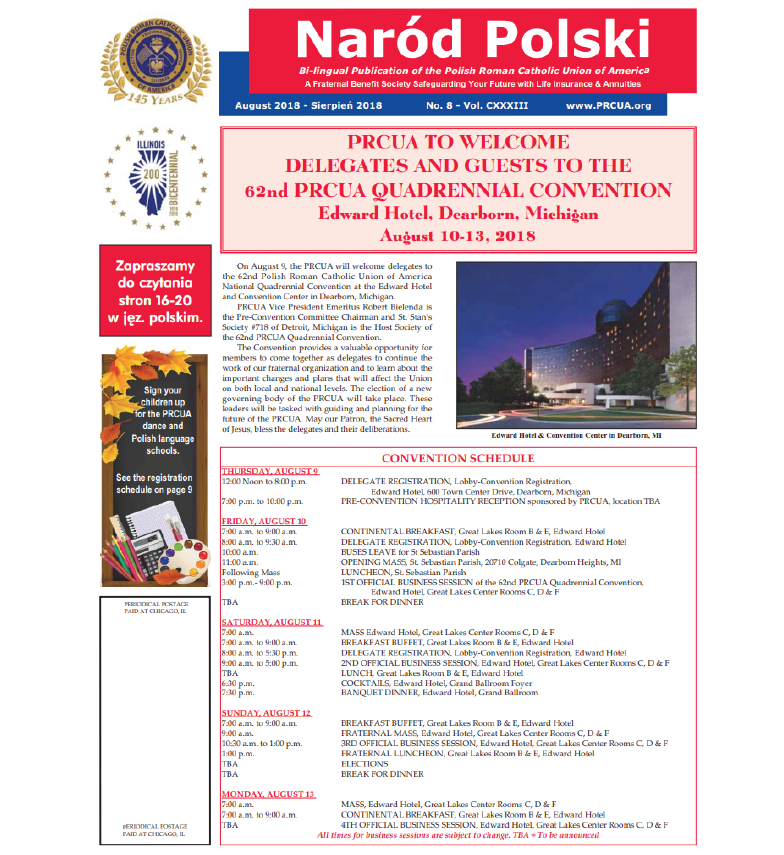 Narod Polski August 2018