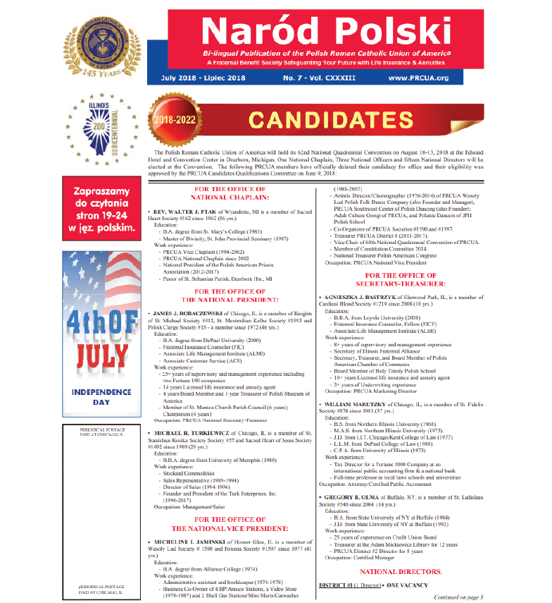 Narod Polski July 2018