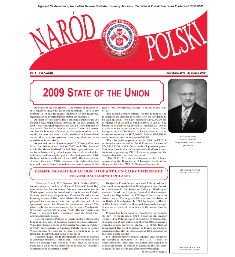Narod Polski March 23 2009