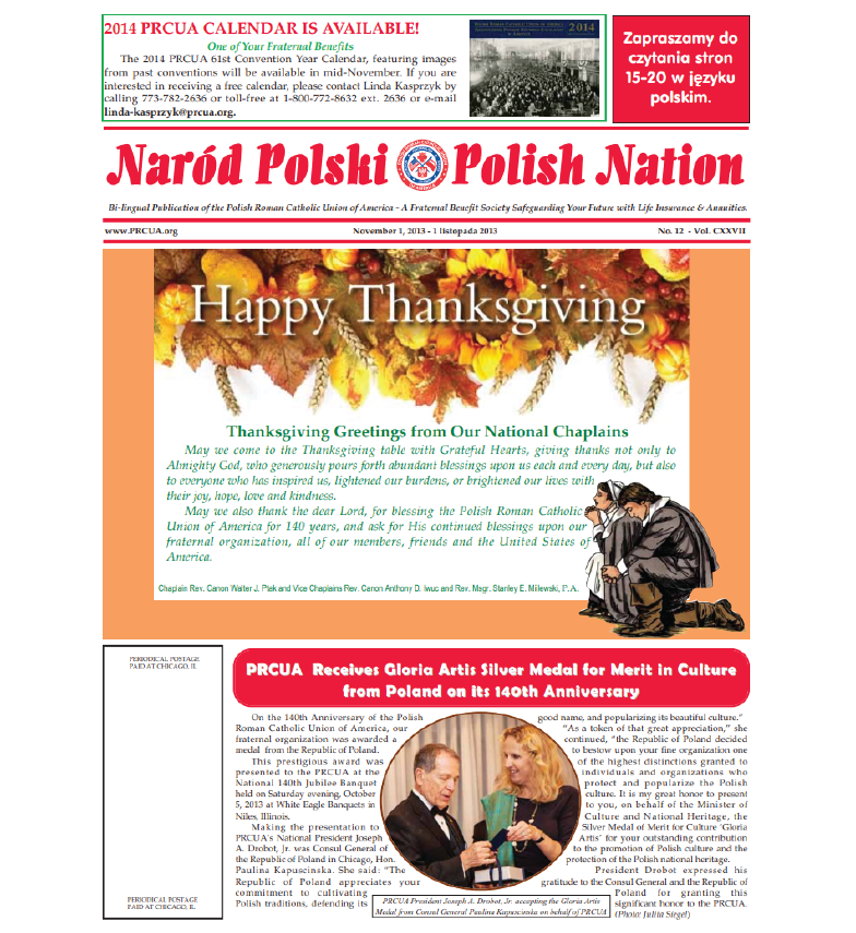 Narod Polski Nov 2013