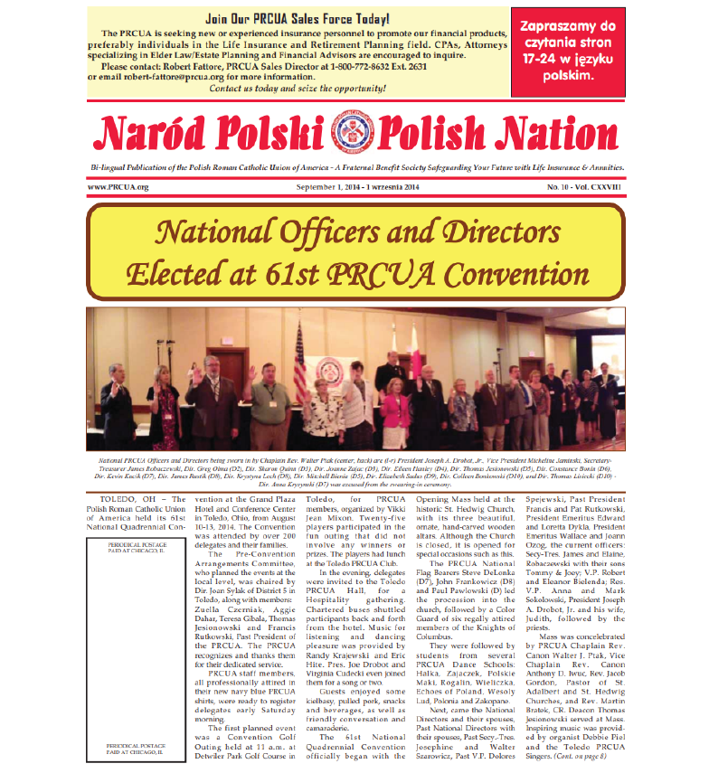 Narod Polski Sept 2014