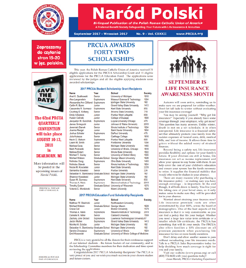 Narod Polski Sept 2017