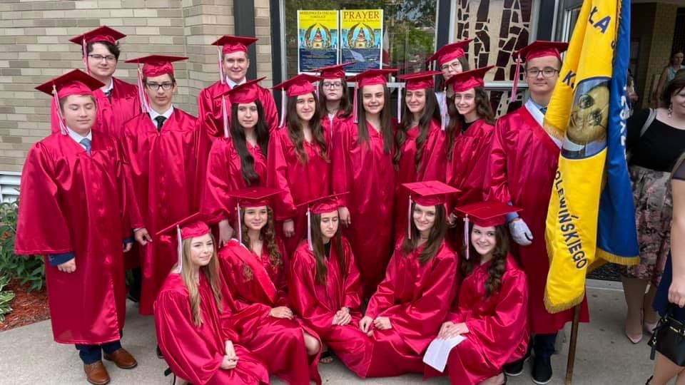 Cholewinski 8th grade Graduates