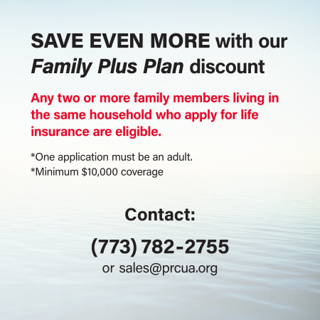PRCUA 20 Year Limited Pay Whole Life Insurance
