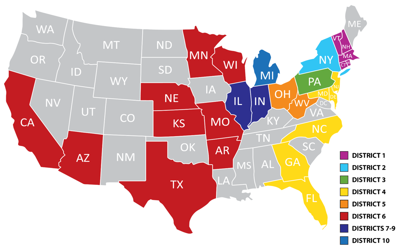 Districts Map Districts Map