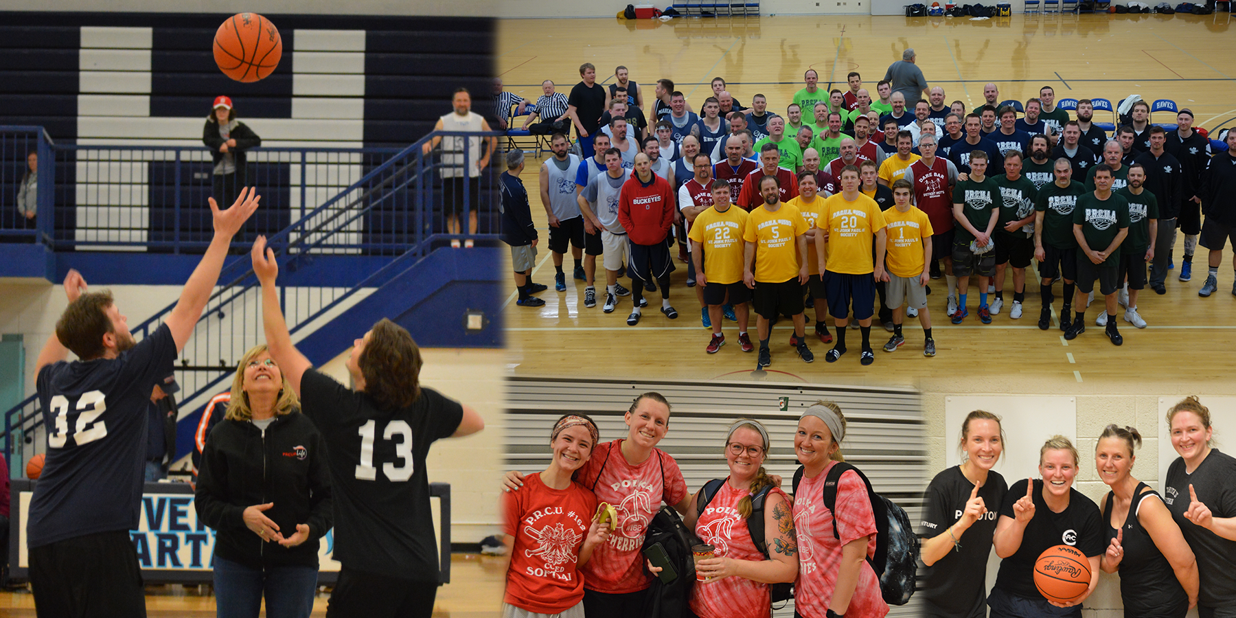 Sport Tournament Basketball Collage