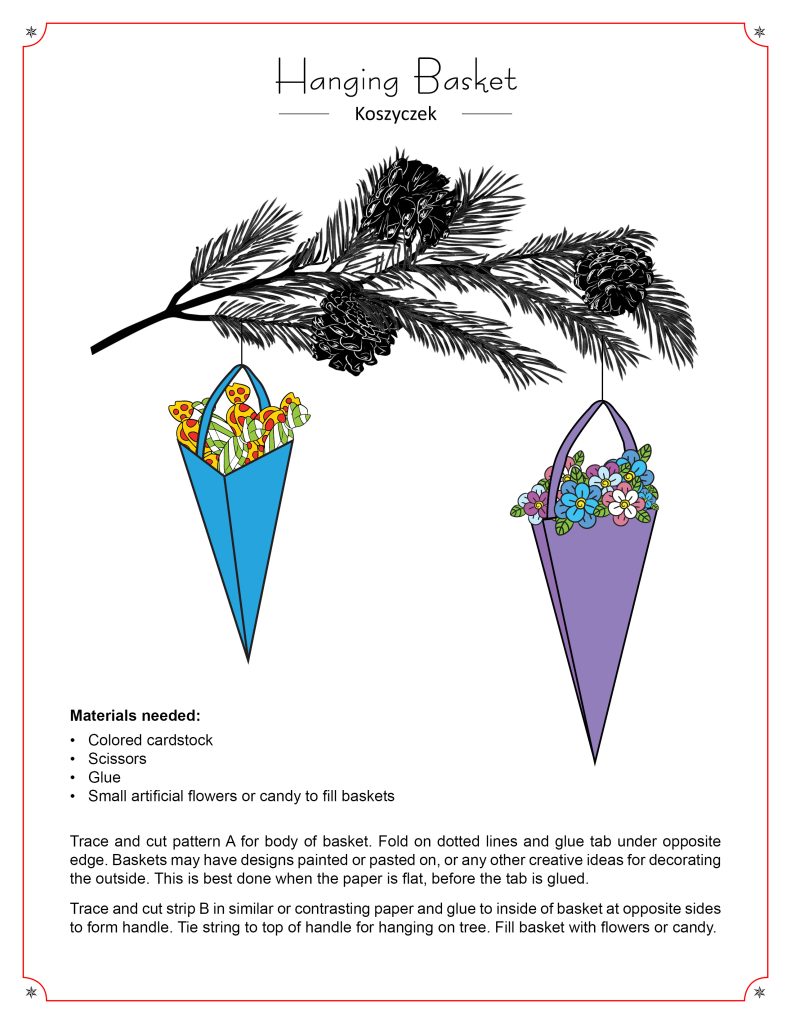 Christmas Ornament Project Book - Baskets