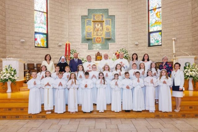 Maria Konopnicka School first communicants