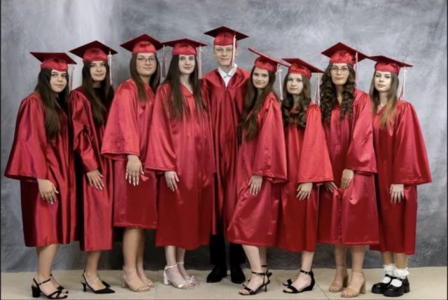 Stanisław Cholewiński Polish School 8th grade graduates