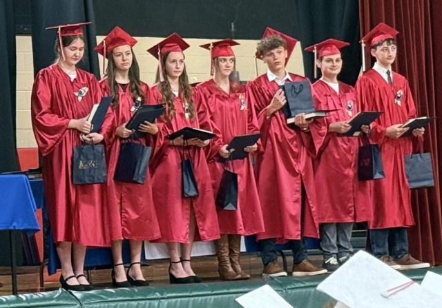 Jan Karski Polish School 8th grade graduates