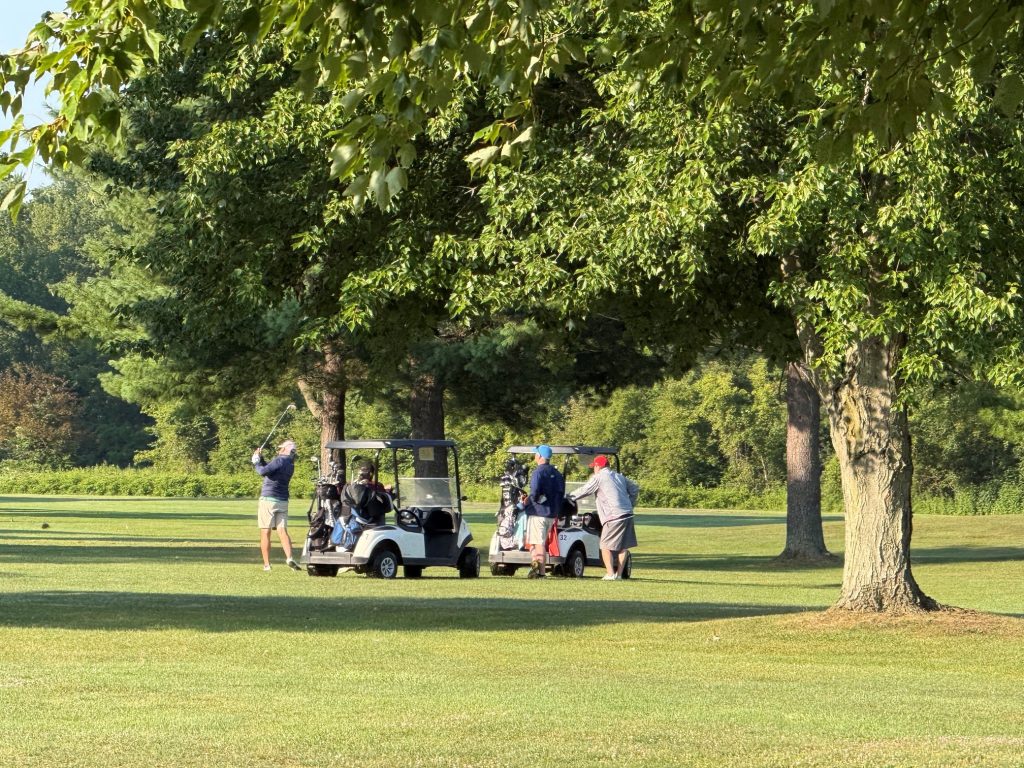 On the course 1