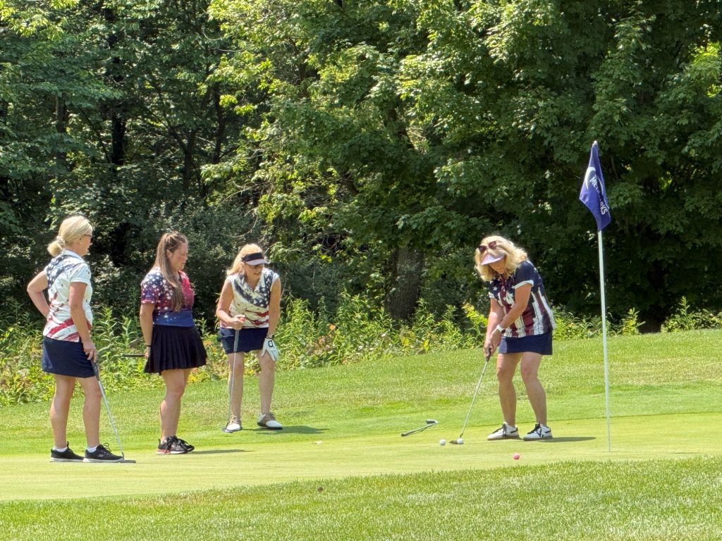On the course 10