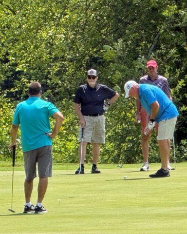 On the course 11