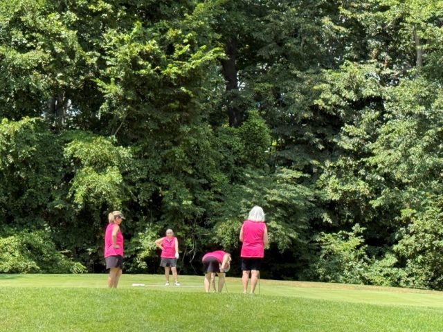 On the course 12