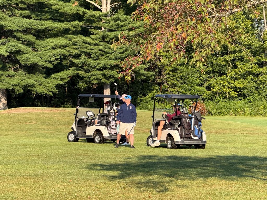On the course 2