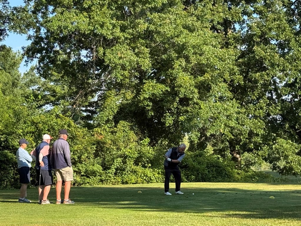 On the course 6