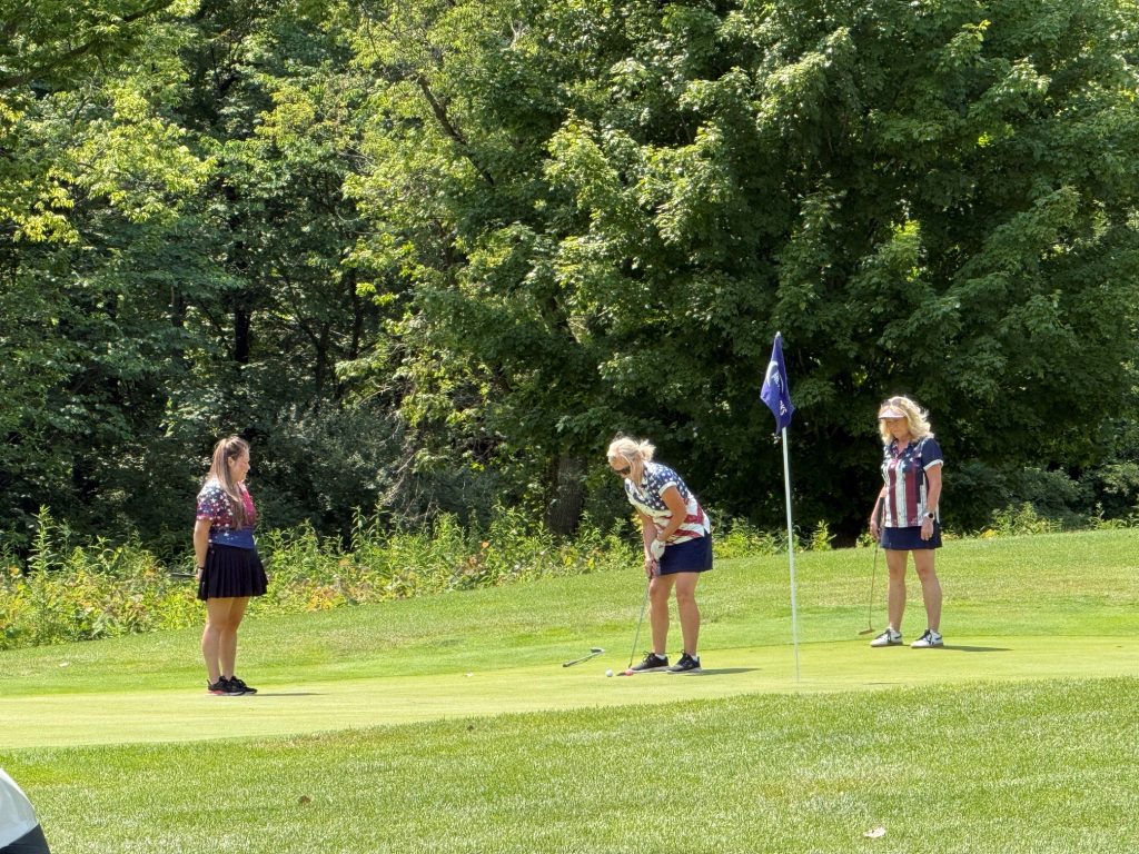 On the course 8