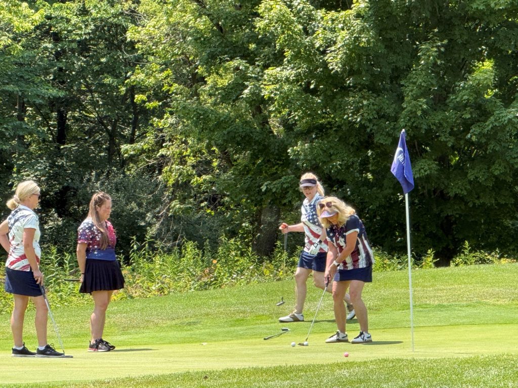 On the course 9